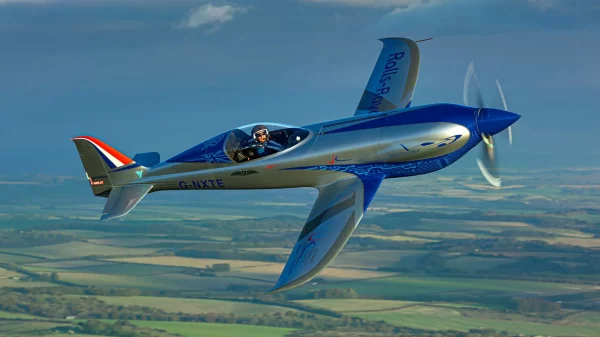 «Spirit of Innovation», el avión eléctrico más rápido del mundo